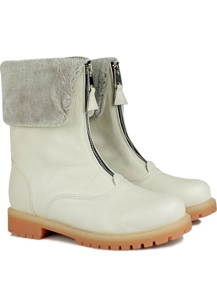 112407 318 Kadın Ten Kürklü Büyük Numara Bot fiyatları