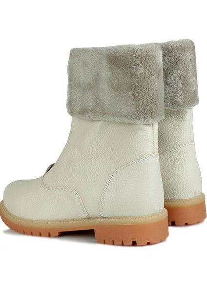 112407 318 Kadın Ten Kürklü Büyük Numara Bot modelleri