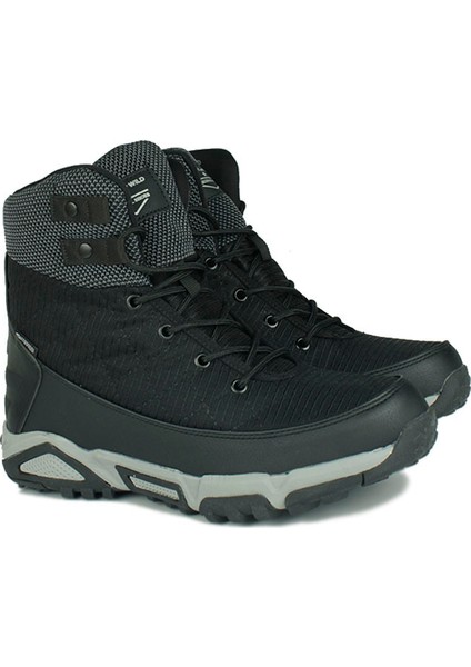 440243 013 Kadın Siyah Büyük Numara Kadın Spor Bot modelleri