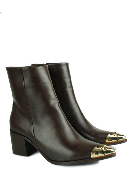 411794 232 Kadın Kahve Büyük & Küçük Numara Bot modelleri