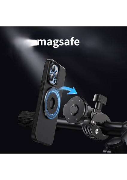 Darbeye Dayanıklı Şok Emici Gidon Motosiklet Telefon Tutucu Bisiklet Scooter Atv Telefonu Tutucu indirimleri