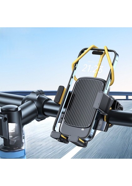 Gidon Bağlantılı Cep Telefonu Tutucusu, Bisiklet Motosiklet, Darbeye Dayanıklı, Sarsıntı Önleyici modelleri