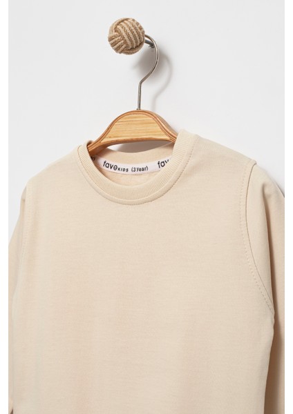 Erkek Çocuk Basic Mavsimlik 2 Iplik Penye Bisiklet Yaka Sweatshirt fiyatları