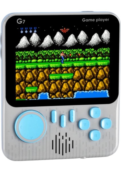 Mini Atari Taşınabilir Oyun Konsolu 3.5 Inç Ekran Çift Konsol 666 Adet Retro Oyun Gameboy El Atarisi