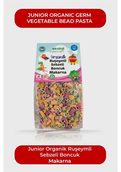 Ruşeymli Sebzeli Boncuk 250 gr 12 Paket