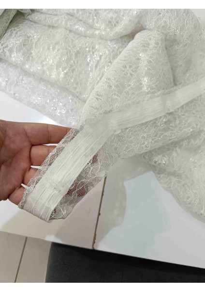 Brillant Hazır Dikili Büzgülü Ipli Düz Pilesiz 250X250 Ebat Tül Perde fırsatları