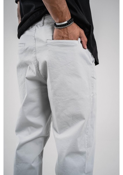 Gri Gabardin Pantolon