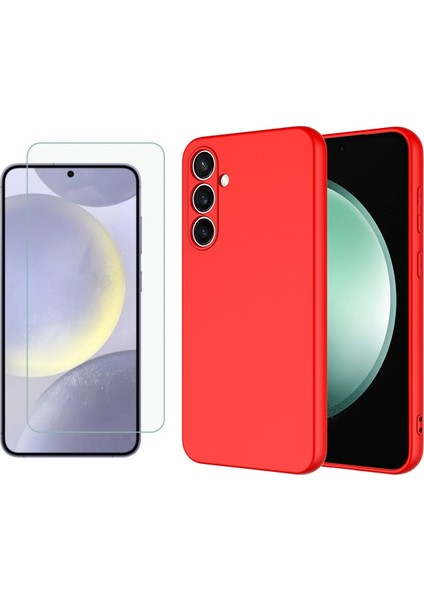 Samsung Galaxy S25 Kılıf Zore Mara Lansman Kapak + Nano Ekran Koruyucu