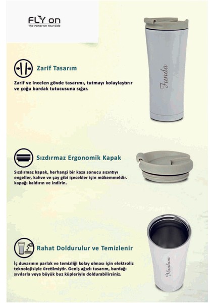 Kişiye Özel Isim Baskılı Termos 500 Ml -1548 modelleri