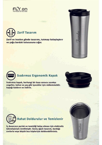 Kişiye Özel Isim Baskılı Termos 500 Ml -1548 fırsatları
