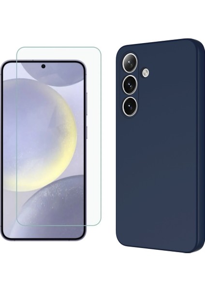 Samsung Galaxy S25 Kılıf Zore Mara Lansman Kapak + Nano Ekran Koruyucu