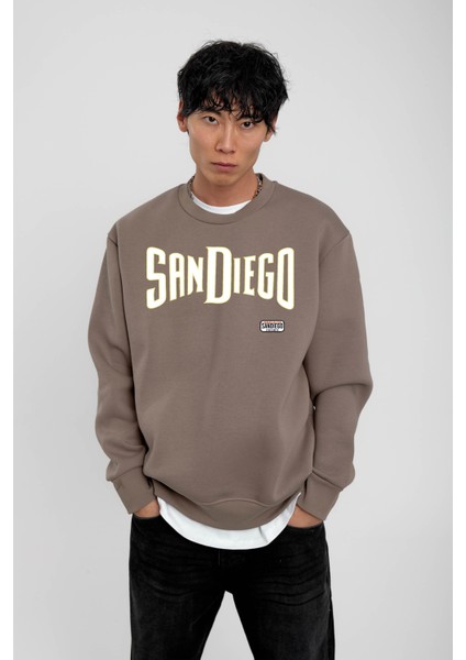 Vizon San Diego Yazılı Sweatshirt fiyatları