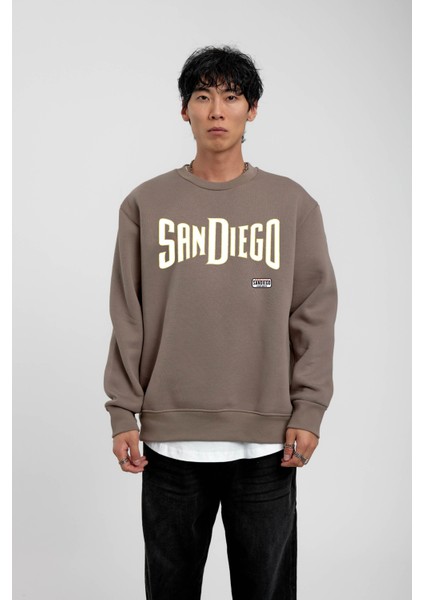 Vizon San Diego Yazılı Sweatshirt fırsatları