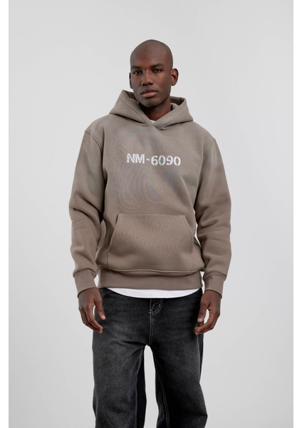 Vizon NM-6090 Baskılı Kapüşonlu Sweatshirt modelleri