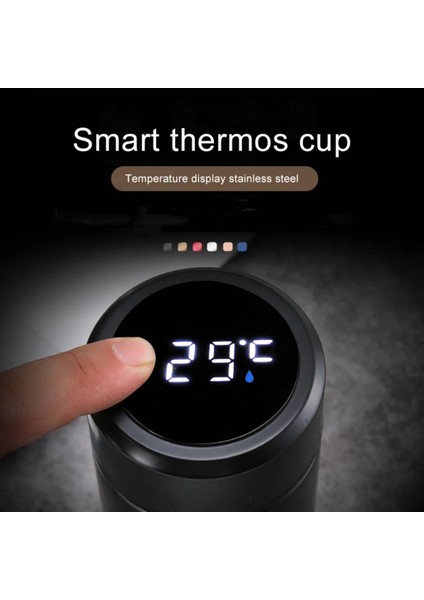 Derece Göstergeli Çelik Termos Pili Değişebilen Kamp,araç,ofis Süzgeçli Yeni Nesil Akıllı Mug fiyatları