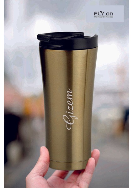 Kişiye Özel Isim Baskılı Termos 500 Ml -1548