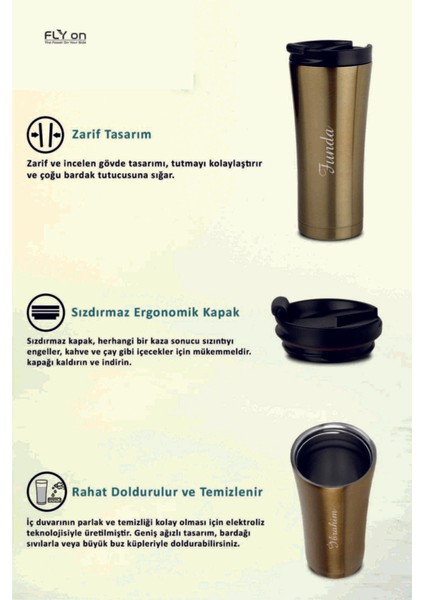 Kişiye Özel Isim Baskılı Termos 500 Ml -1548 modelleri