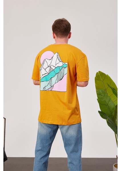 Buz Dağı Turuncu Tshirt
