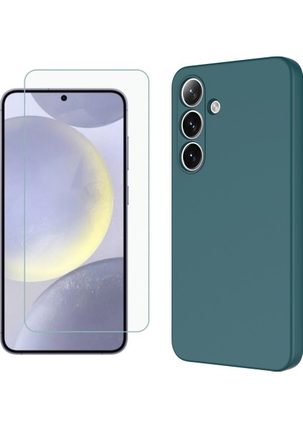 Samsung Galaxy S25 Kılıf Zore Mara Lansman Kapak + Nano Ekran Koruyucu