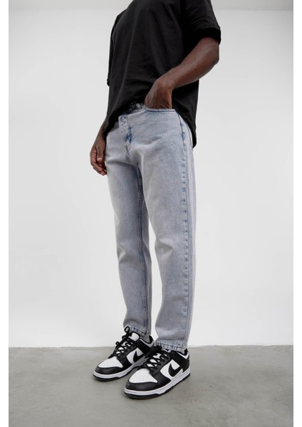 Açık Mavi KP-398-1 Bf Taşlamalı Jean