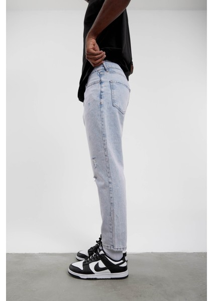 Açık Mavi Kp-09-1 Bf Yırtık Detaylı Jean indirimleri