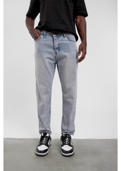 Açık Mavi KP-398-1 Bf Taşlamalı Jean