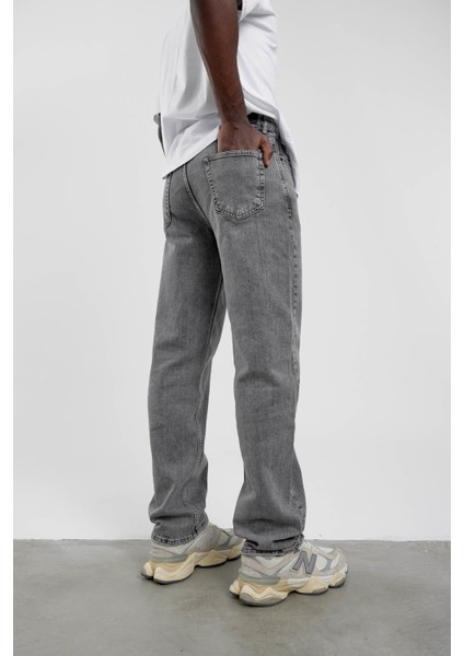 Gri The Free Spirit Nakışlı Baggy Jean indirimleri