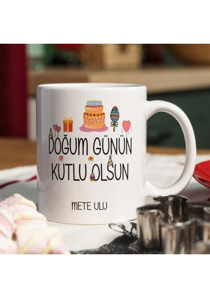"doğum Günün Kutlu Olsun" Yazılı Isim Baskılı Kupa Bardak – Özel Günlerin En Anlamlı Hediyesi