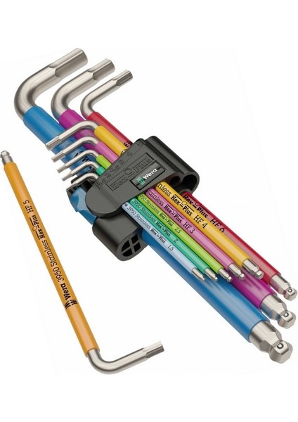 3950/9 Spkl Hf Hexplus Topbaş Renkli Allen Anahtar Seti 05022699001