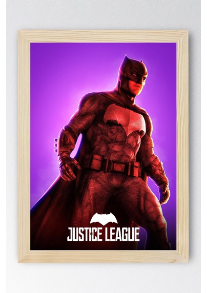 Adalet Birliği Batman Çerçeveli Tablo - Justice League Poster Tablo modelleri