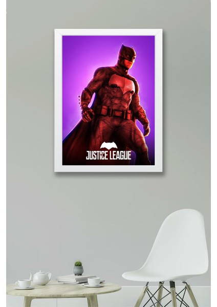 Adalet Birliği Batman Çerçeveli Tablo - Justice League Poster Tablo indirimleri