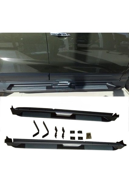 Kia Sorento Uyumlu 2010 2013 Yan Basamak Koruma Side Step Oem Style Black