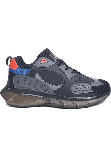 Bld Siyah Turuncu Erkek Sneaker Spor Ayakkabı