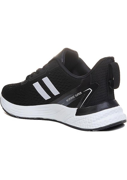 Axs Siyah Beyaz Triko Erkek Sneaker Spor Ayakkabı
