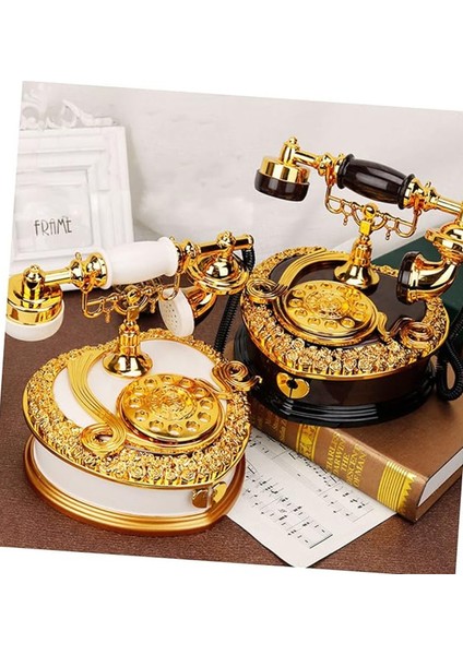 Nostaljik Çekmeceli Telefon Müzik Kutusu