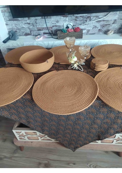 Hasır Supla takımı handmadde yemek takımı