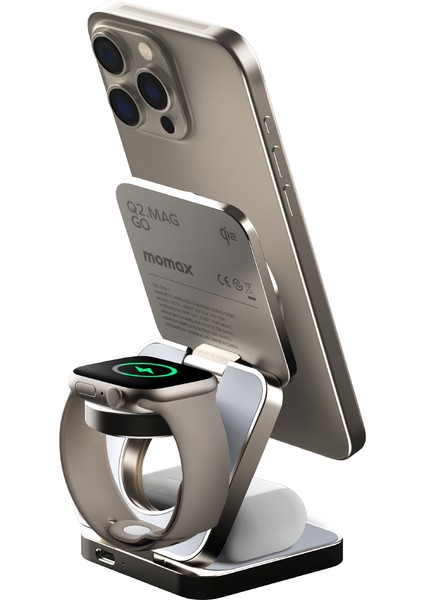 Q2.mag 3in1 Katlanabilir Qi2 15W Manyetik Kablosuz Şarj Standı modelleri
