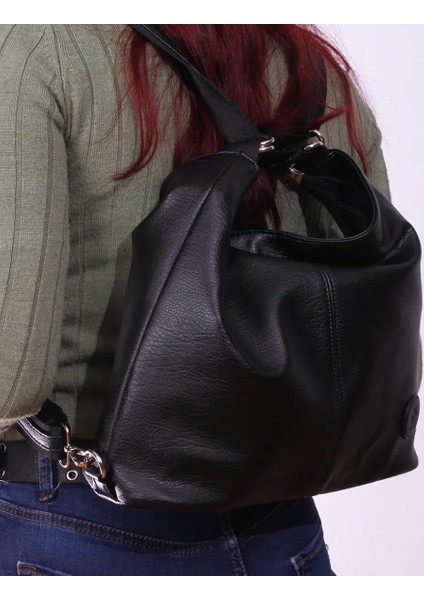 Vera Çanta Nas Bag Kadın Dönüştürülebilir Omuz ve Sırt Çantası