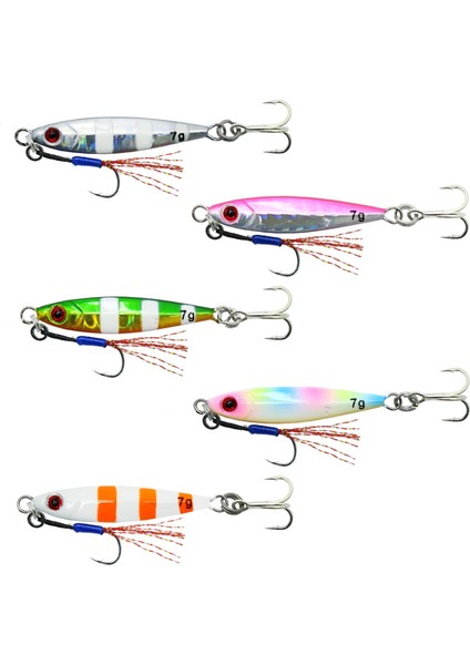 3660 Flutter Mini Jigger 7gr Lrf Jig Suni Yem