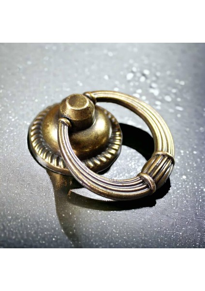 Eskitme Bronz Halka Çekmece ve Dolap Kulpu modelleri