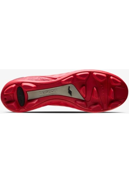 Ares 5 Kırmızı Slip-On Bağcıklı Erkek Krampon Futbol Ayakkabısı