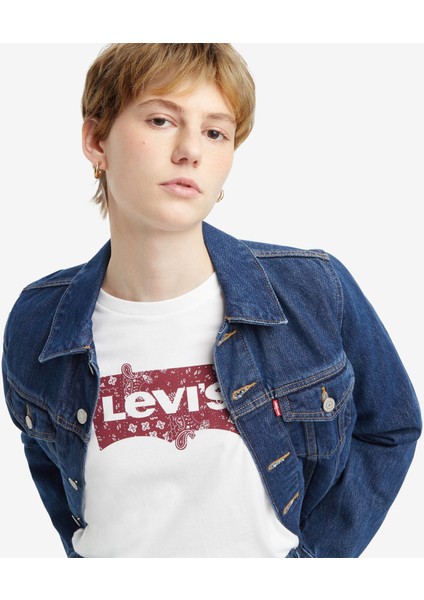 Lse The Perfect Kadın Beyaz T-Shırt A2086-0333 modelleri