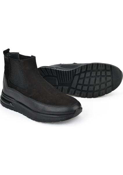 Erkek Deri Bot 1431024z6700 Siyah fırsatları
