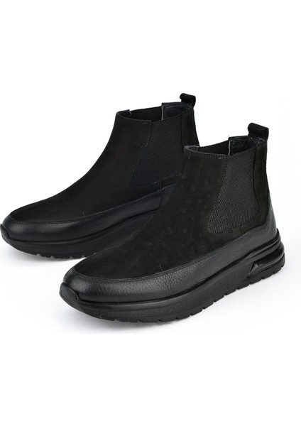 Erkek Deri Bot 1431024z6700 Siyah indirimleri