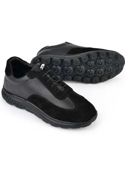Ziya, Kadın Deri Sneaker 143992ZN2003 Siyah
