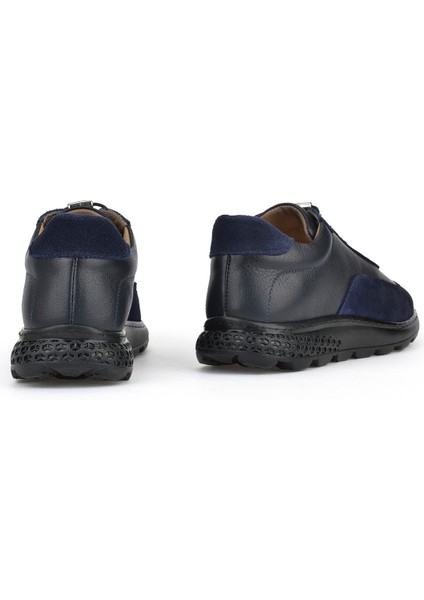 Ziya, Kadın Deri Sneaker 143992ZN2003 Lacivert
