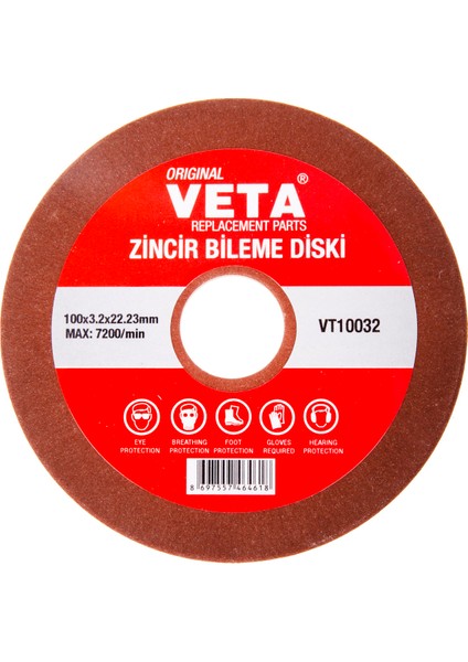 VT10032 Zincir Bileme Diski 3.2mm ZB85 -