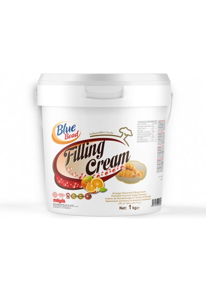 Portakallı Dolgu Kreması 1 KG