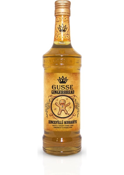Zencefilli Kurabiye (Gingerbread) Aromalı Kahve Şurup 70CL