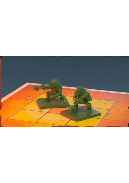 Heroquest Classic - Goblin Blowgun Figürü - 2'li